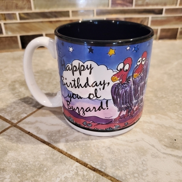 HAPPY Birthday You Ol' Buzzard Mug By New Looks - Picture 2 of 4